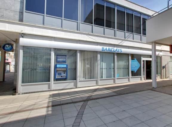 The Corby Barclays branch in Queen's Square