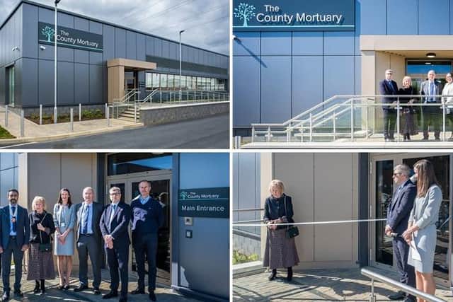 The County Mortuary was officially opened on Friday (April 24)