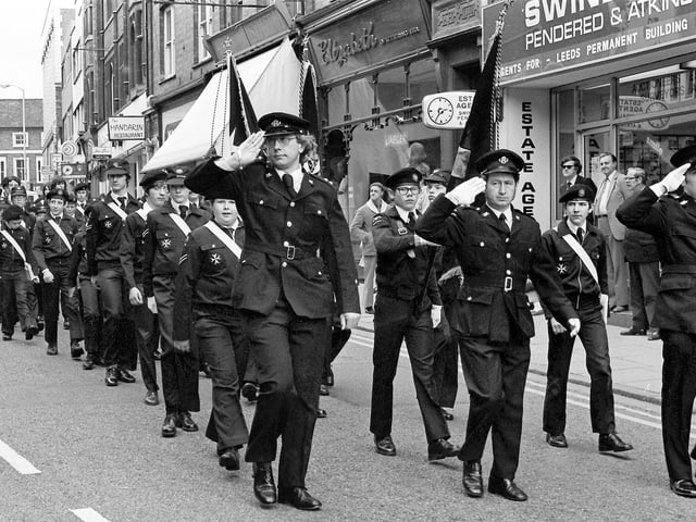 1981 St John Ambulance parade Kettering