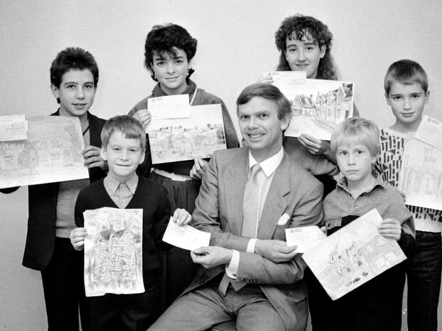 1986 DRAWING COMP WINNERS KETTERING