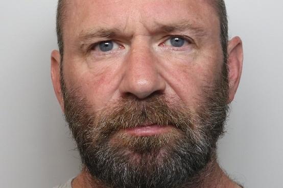 The 50-year-old pleaded guilty to brutally attacking a woman he had never met and attempting to rob a Corby pub on June 15, 2025. Rennie, of no fixed address, was sentenced to four years.