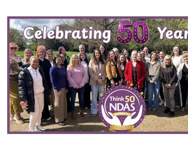 NDAS is marking 50 years of supporting families affected by domestic abuse across Northamptonshire