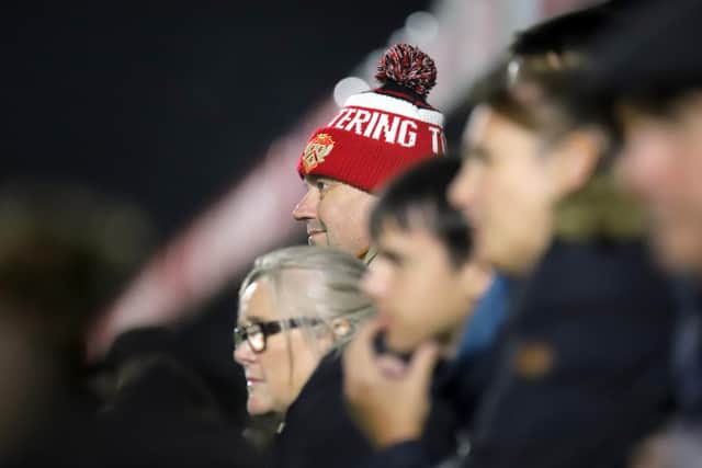 Fewer than 500 supporters were at Latimer Park on Tuesday (Picture: Peter Short)