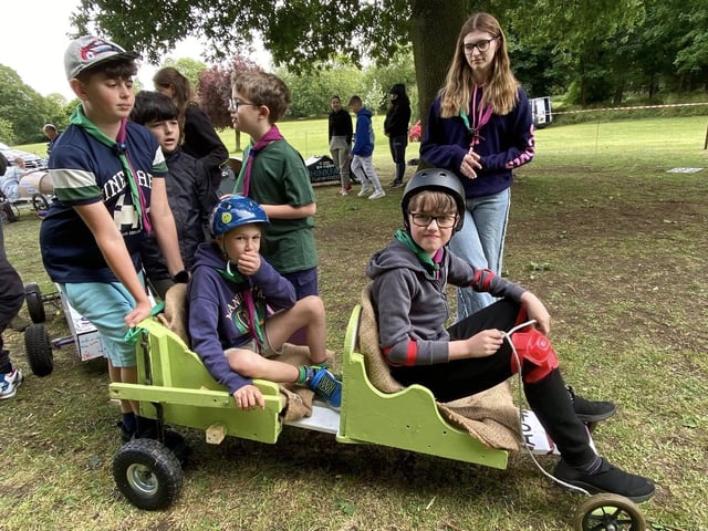 All set for the race
