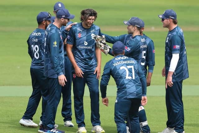 Jack White claimed two for 26 in his 10 overs as the Steelbacks beat Worcestershire on Sunday