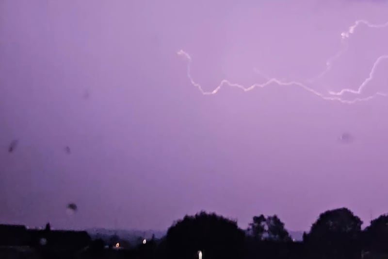 In pictures – your photos of this weekend’s thunderstorms in north ...