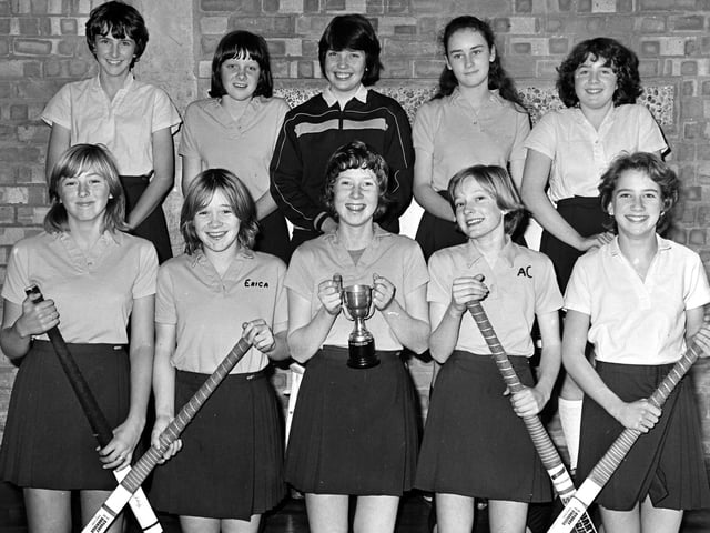 Southfield School for Girls hockey team 1980