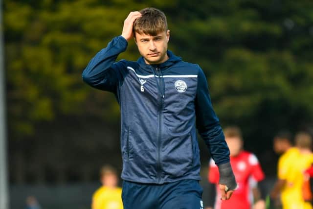 Alex Collard has left AFC Rushden & Diamonds. Picture courtesy of Hawkins Images