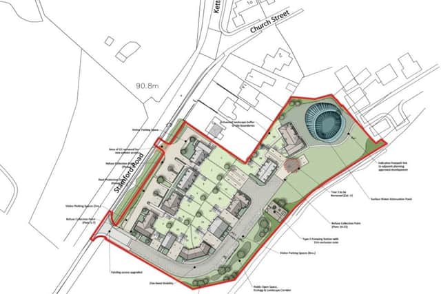 Illustrative plans for the 22-home affordable estate. Credit: Wulff Asset Management Limited