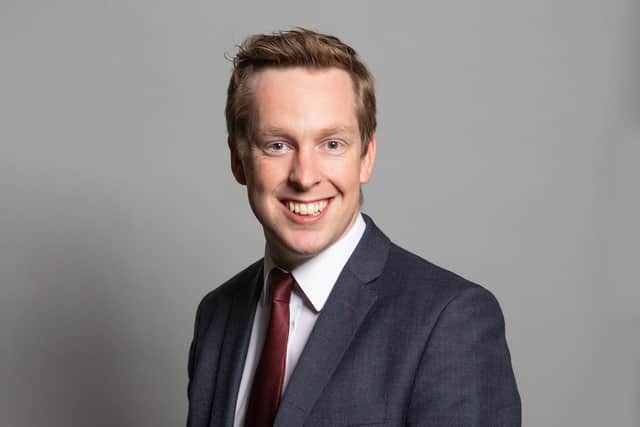 MP for Corby Tom Pursglove