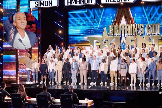 Northants Sings Out with judge Bruno Tonioli Britain's Got Talent/Freemantle