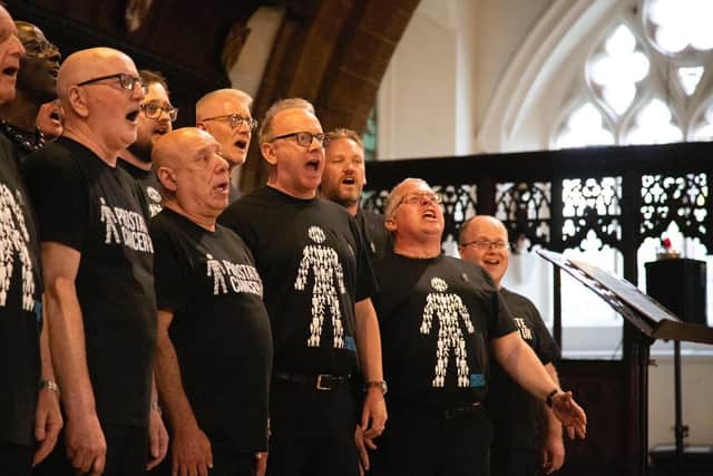 Northants Men United In Song