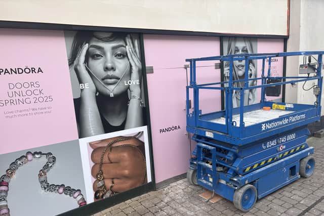 Pandora is opening its doors in Willow Place, Corby. Image NW.