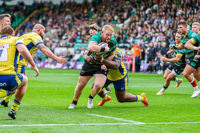 Robbie Smith is setting his sights on a big second season at Saints (picture: Adam Gumbs)