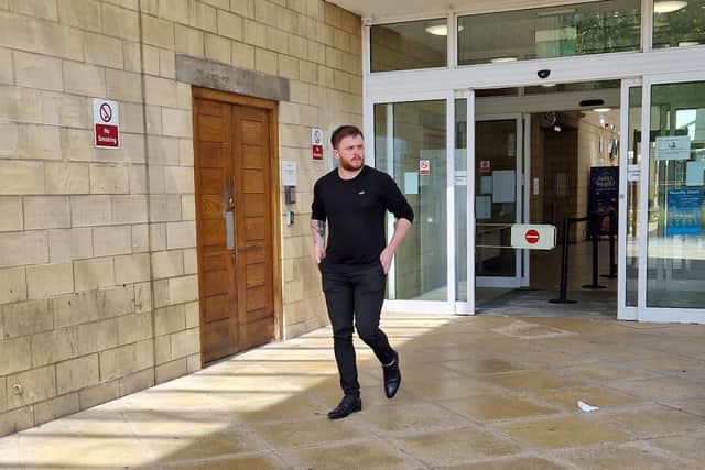 James Hales leaves Northampton Crown Court/National World