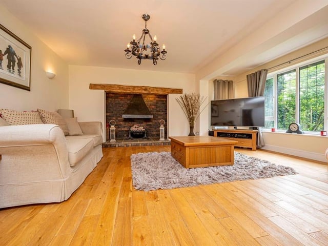 The detached family home is in a "sought after" location.