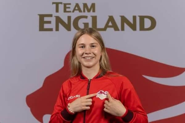 Kettering Town Harriers' Alice Bennett enjoyed a successful couple of weeks as she represented England at the Commonwealth Youth Games
