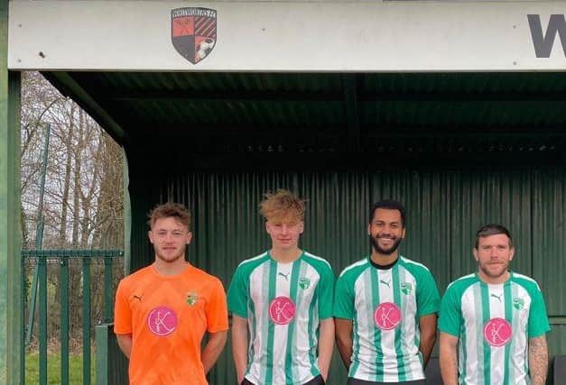 Whitworth football club supporting Kelly's Heroes