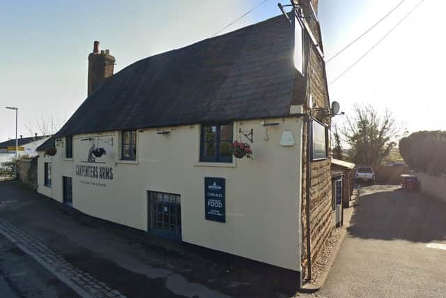 Bosses were pleased with the turnout at The Carpenters Arms' opening on Saturday