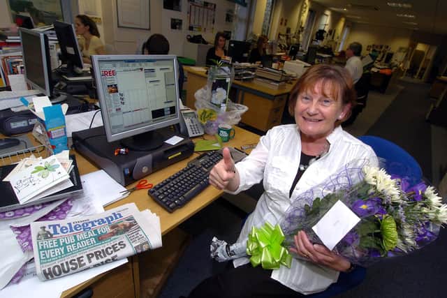 April 2010, the second time Helen O'Neill left the Northants Telegraph