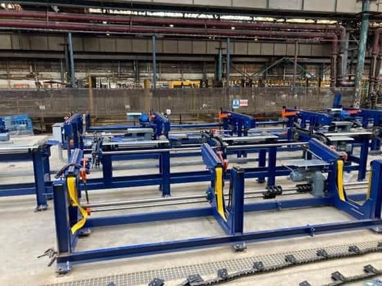 It's the first new Tata mill built in the UK in decades. Image: Tata Steel