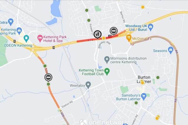 The road closures start at 8pm on Monday, August 8.