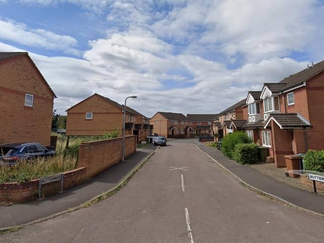 A woman has died following a fire at a property in Buttermere, Wellingborough