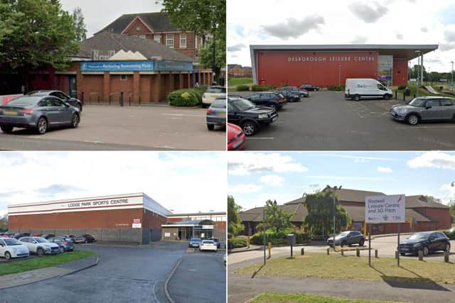 Kettering Swimming Pool, Desborough Leisure Centre, Lodge Park Sports Centre and Redwell Leisure Centre all appear in the authority's priority action plan.