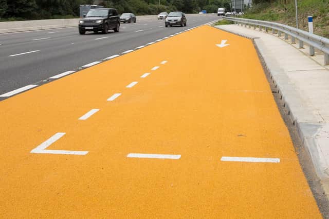 A total of 20 new emergency areas will be added to the smart motorway section of the M1 between junction 16 and 19 in Northamptonshire.