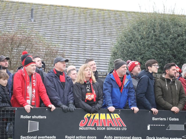 Snooker supremo Kyren Wilson in the crowd Vs Doncaster Rovers