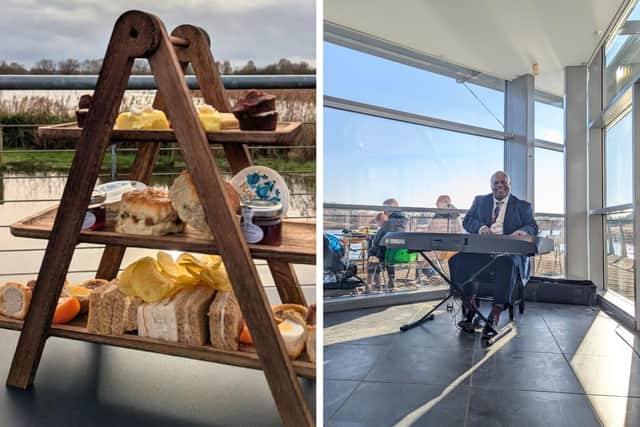 Enjoy afternoon tea and live jazz at Stanwick Lakes on Mother's Day