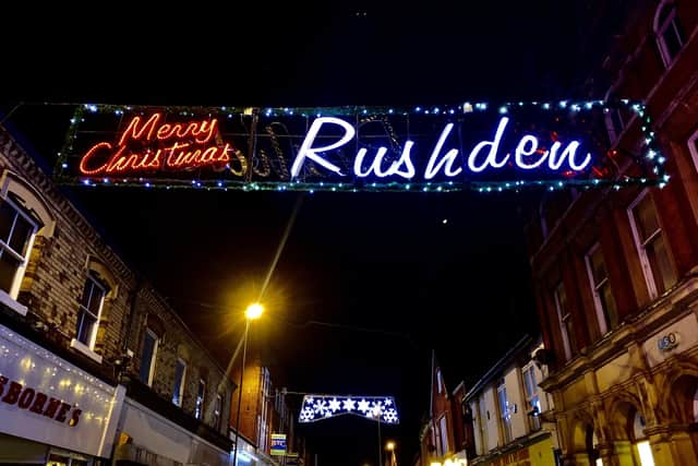 Rushden's Christmas lights are an important date on the calendar