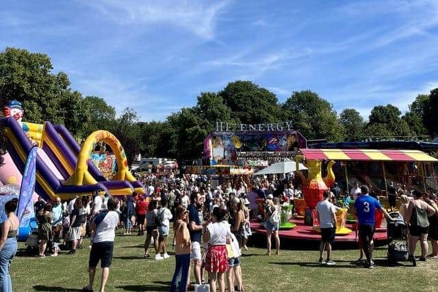 The 2022 Party in the Park in Rushden was well attended