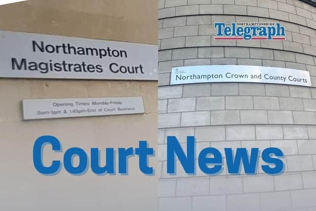 Sentencings at Northamptonshire Magistrates' and Crown Courts. Image: Court News Logo NW