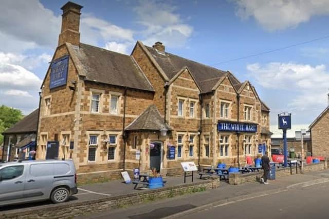 The White Hart, Corby.