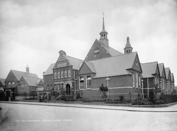 Victoria Board Schools in Wellingborough, circa 1910.