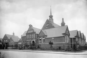 Victoria Board Schools in Wellingborough, circa 1910.