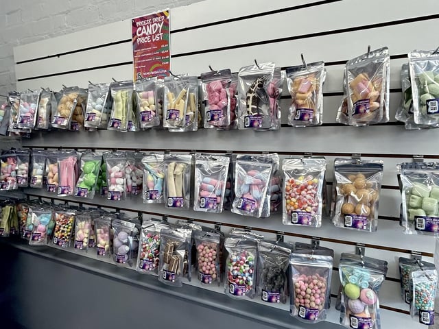 Plenty of choice when it comes to candy