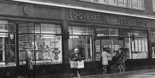 The Co-op store in Newland Street, Kettering - date unknown
