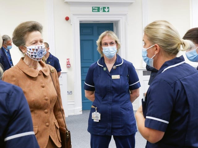 Princess Royal opening Paediatric A&E at NGH.