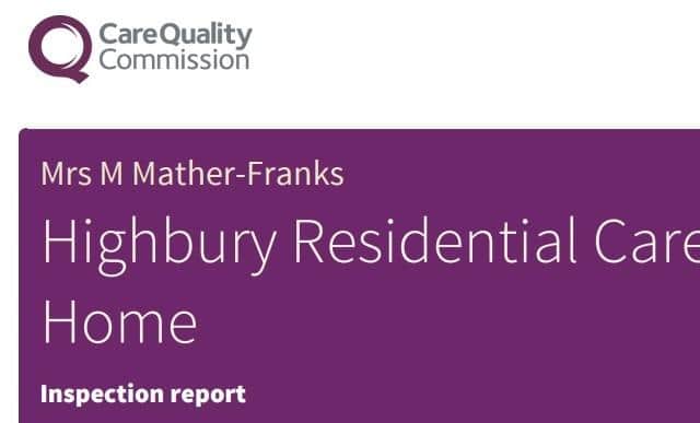 Highbury Residential Care Home in Rushden rated inadequate by CQC and ...
