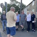Businessman Neil Campbell walked the route with the Northants Telegraph and spoke to residents of East Avenue