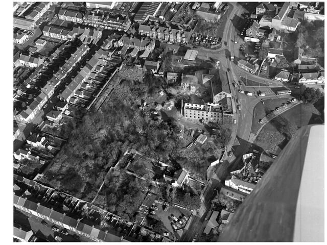 1984 Lower Street and Northall Street, Kettering before Windsor Gardens