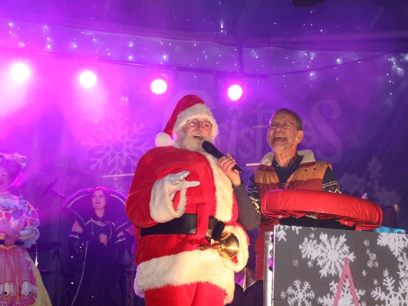 PICTURE SPECIAL: Kettering Christmas lights switch on event 2024