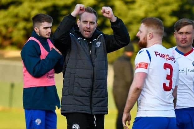 Andy Burgess has now been confirmed as AFC Rushden & Diamonds' permanent manager. Picture courtesy of Hawkins Images