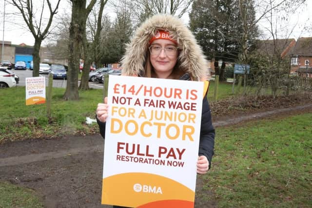Dr Lucy Bleazard has been left with £83, 000 of debt after her medical training