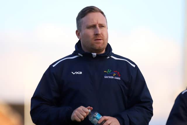 Kettering Town boss Jim Le Masurier (PIcture: Peter Short)