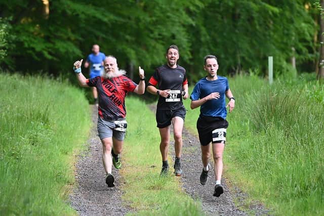 Participants in last year's Headlight Hop 10k