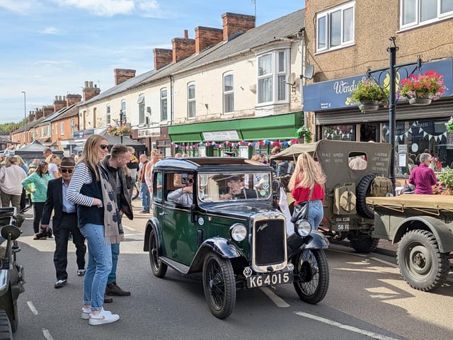 Desborough 1940s weekend saw residents and visitors enjoy a day of wartime nostalgia/Glyn Dobbs