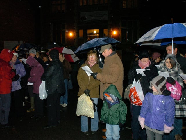 Take a look back at some festive throwbacks as towns across Northamptonshire prepare to switch on Christmas lights